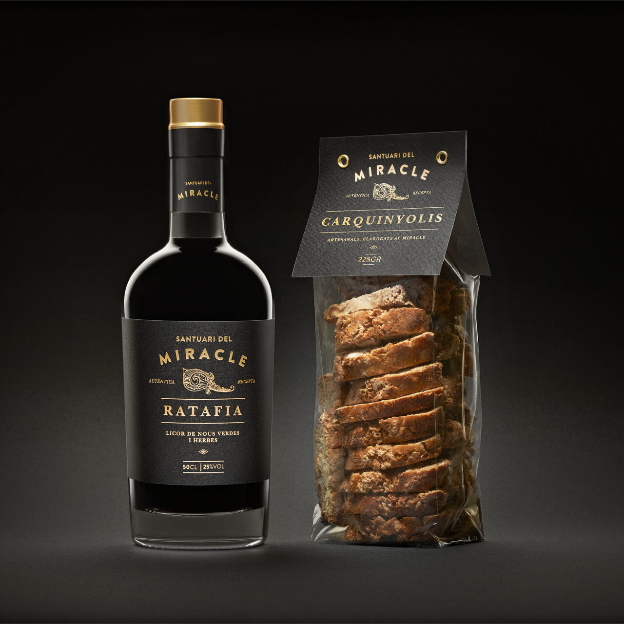 Ratafia y Carquinyolis Santuari del Miracle
